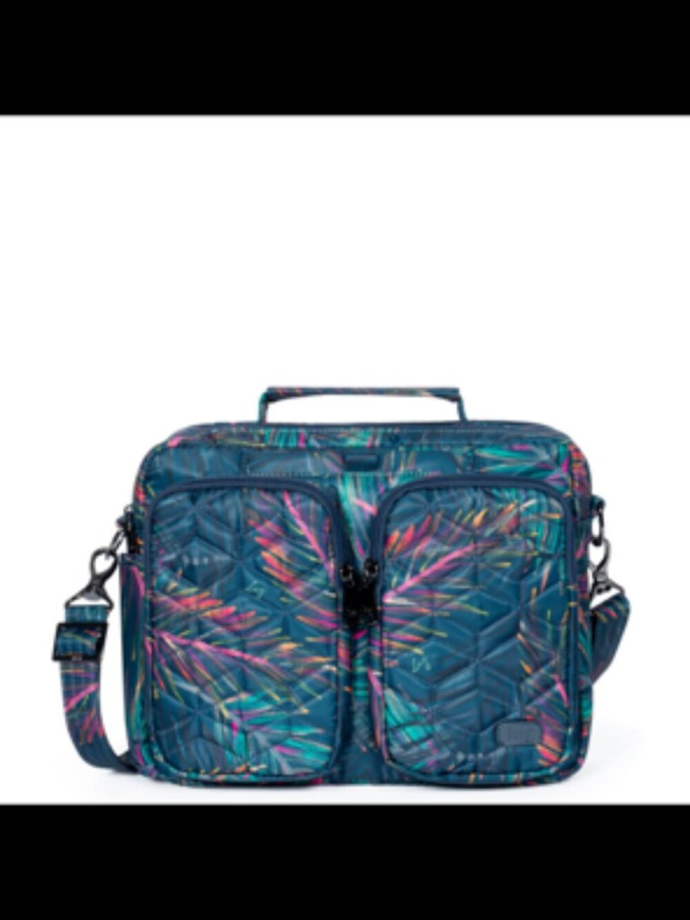 LUG - Navigator Crossbody Bag in Tropical Multi